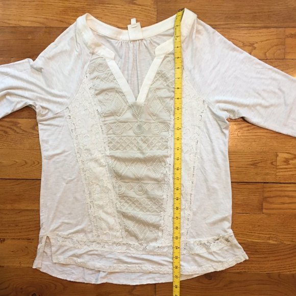 Anthropologie One September mixed media blouse - L - Picture 6 of 6